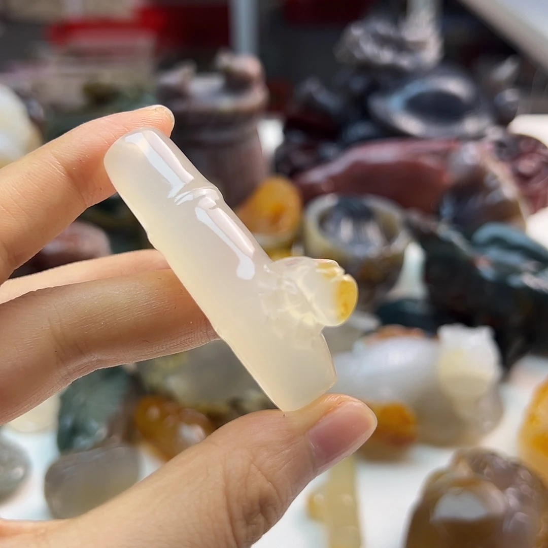 玛瑙/玉髓未镶嵌颈饰