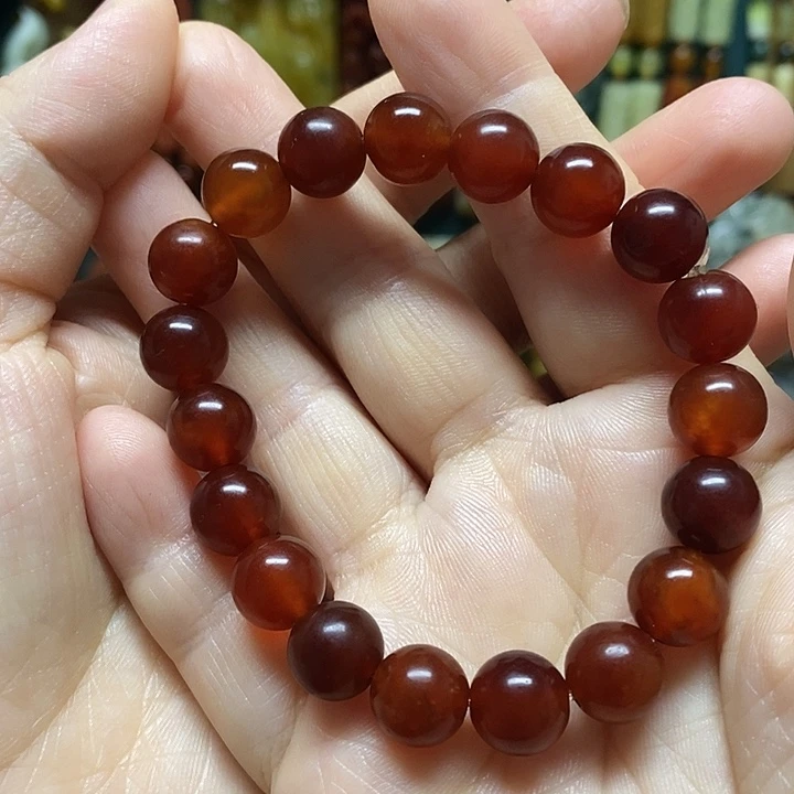 蛇纹石玉未镶嵌手链