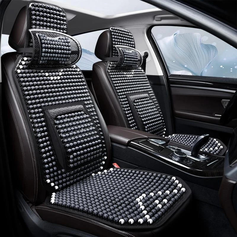 汽车坐垫夏季木珠单片起亚夏天通风时尚轿车2025全新简约屁屁垫K2