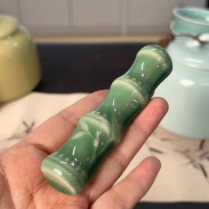 龙泉云间青瓷小米茶器