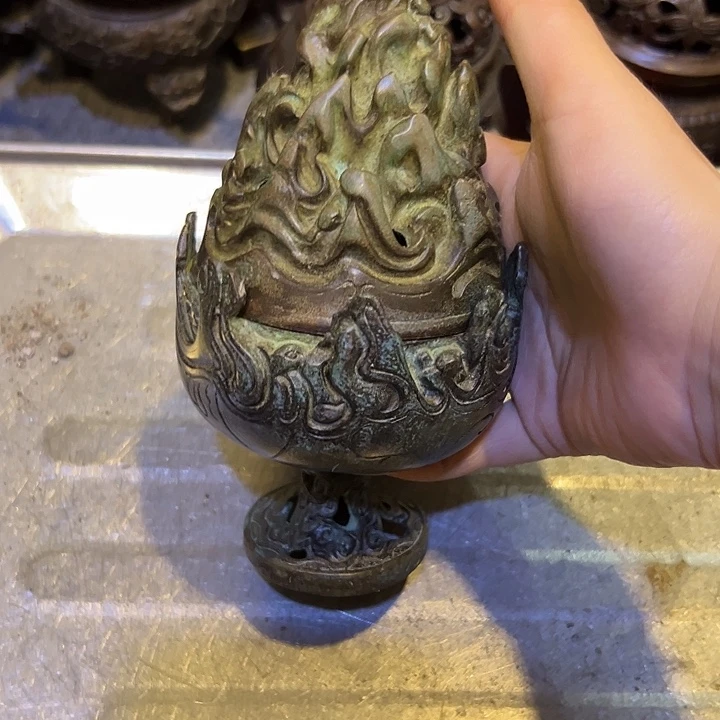 黄铜摆件，文房工艺品摆件