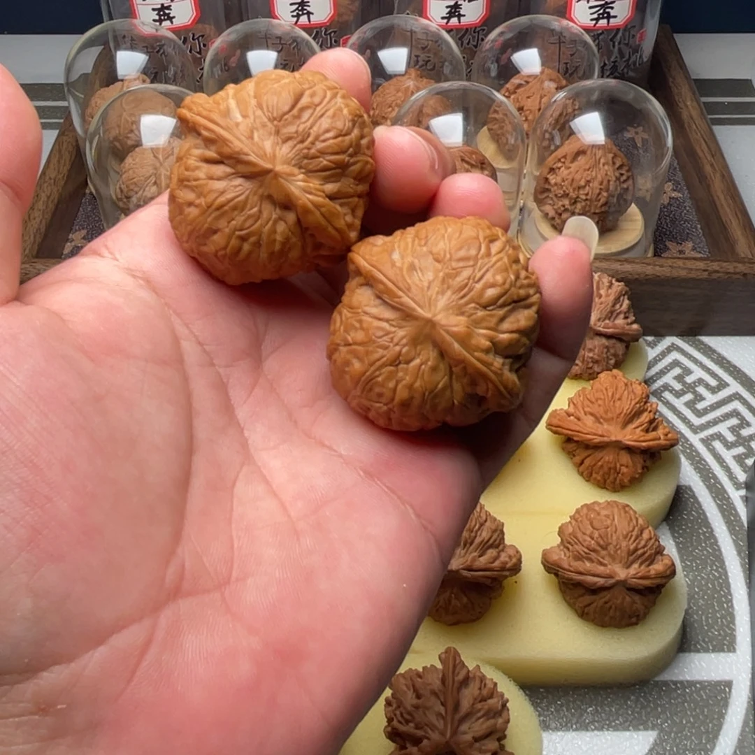 小***夂文玩核桃吊坠41全品精配南瓜墩