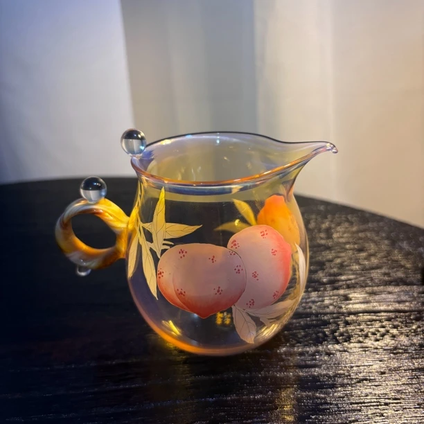 桃子公道杯手绘01