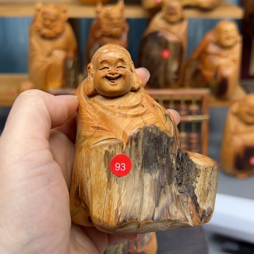 用***5木崖柏木摆件手把件