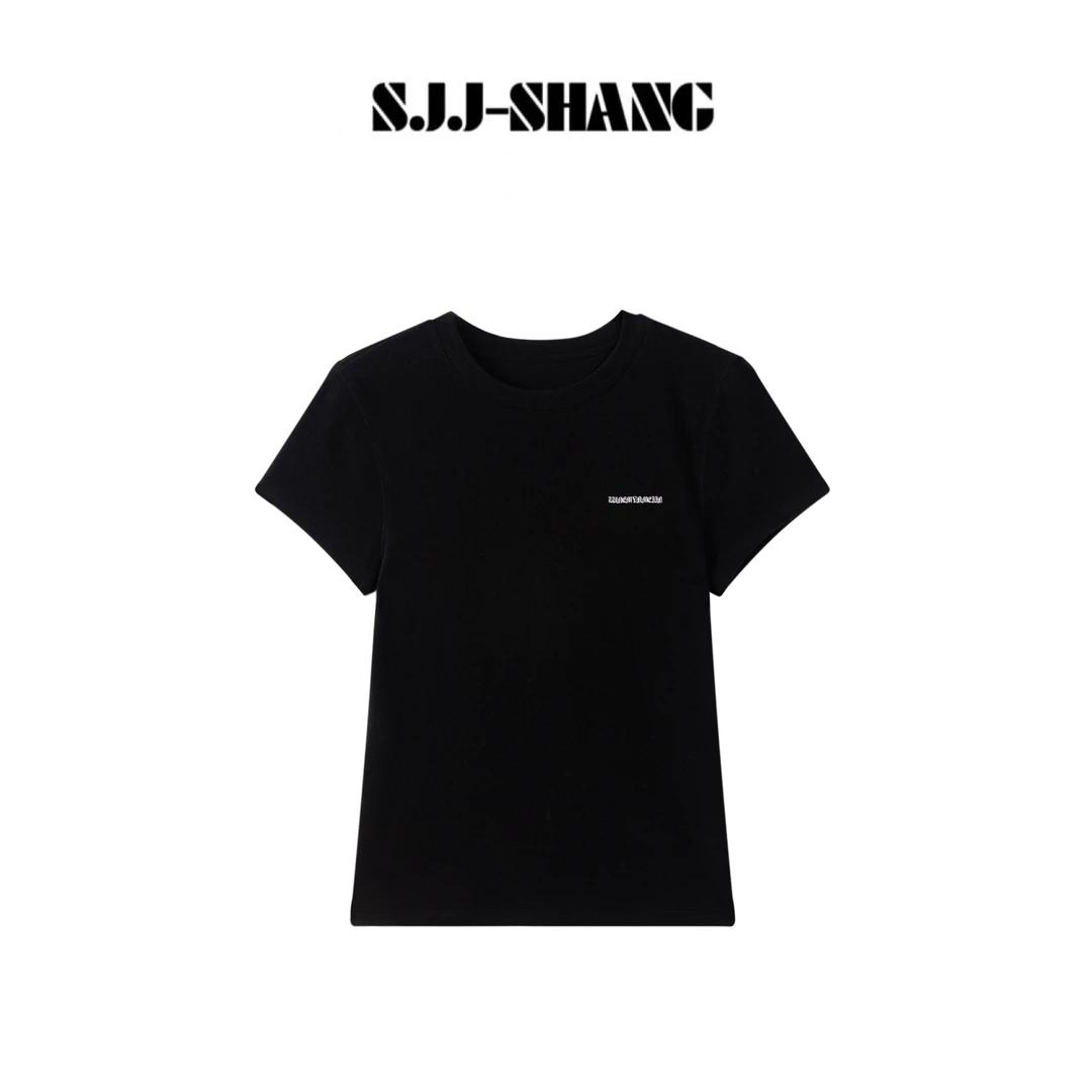 SJJ-SHANG【罗心T】暖感抓绒磨毛罗新字母打底T上衣q135495p