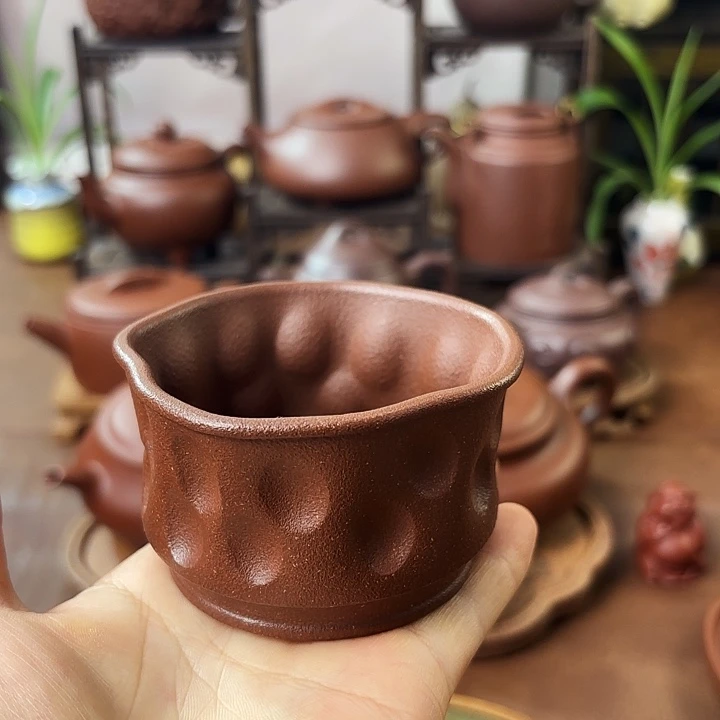 茶杯紫砂底槽清 100cc