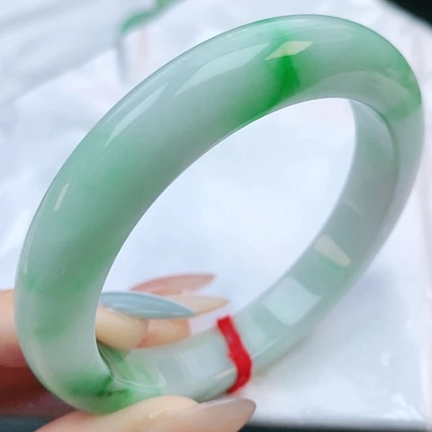 未镶嵌手镯翡翠54圈口881346