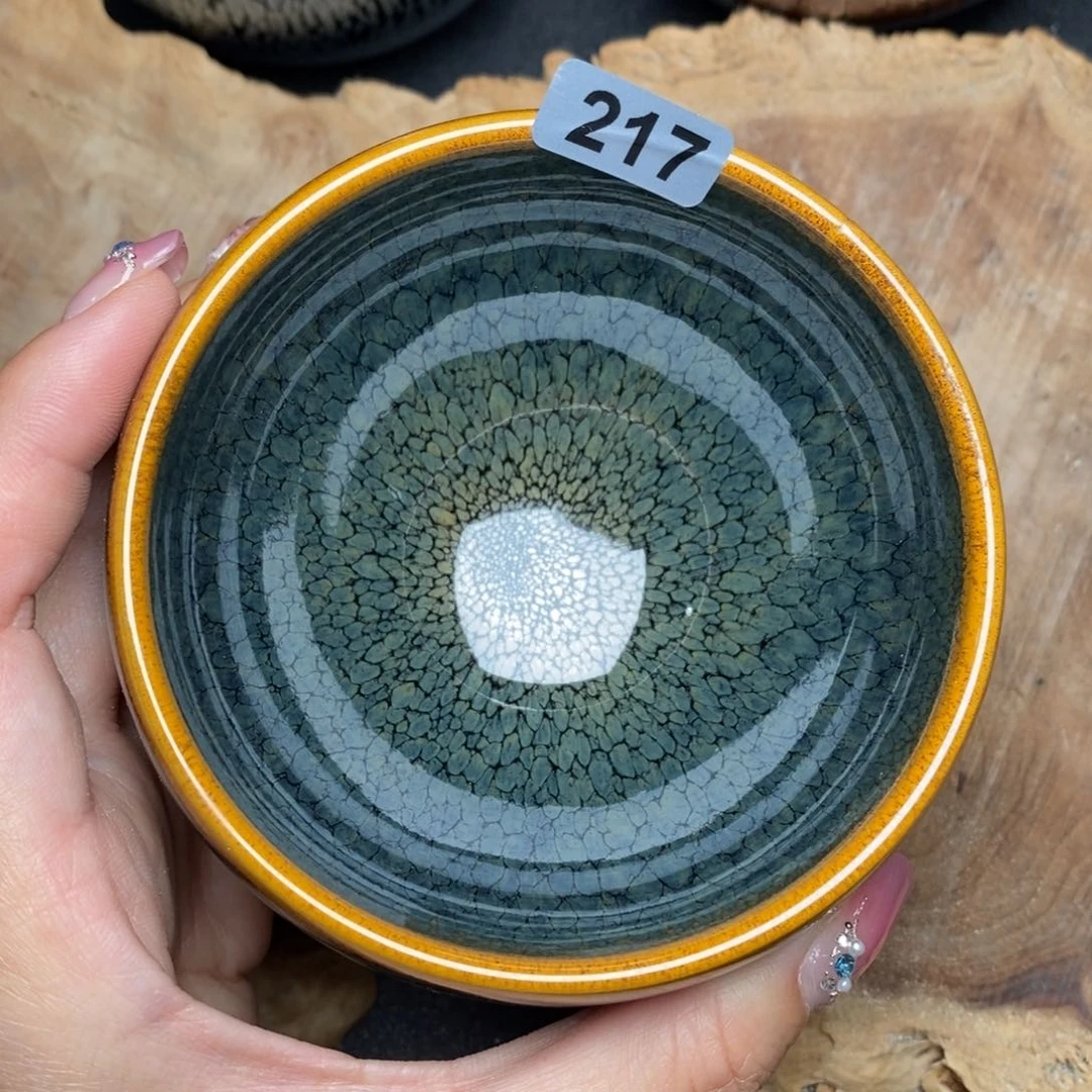 茶盏建窑建盏主人杯217微瑕