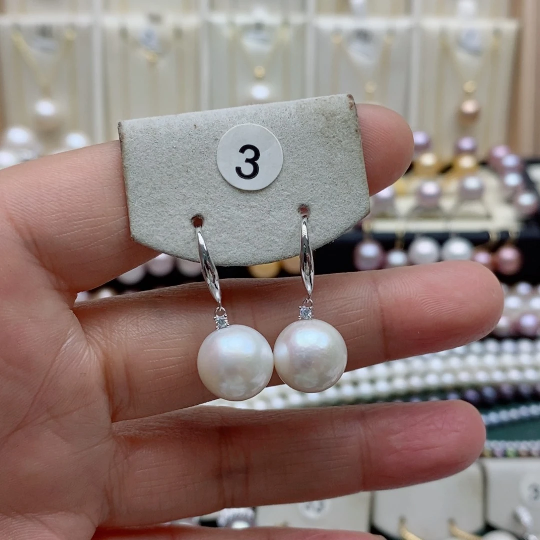 淡水珍珠颈饰银S925镶嵌