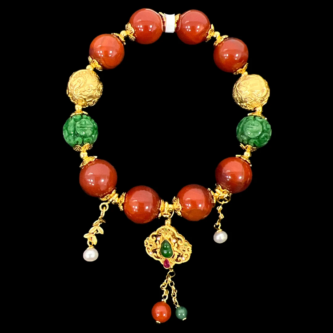 2648-南红手串（多样性，发一）