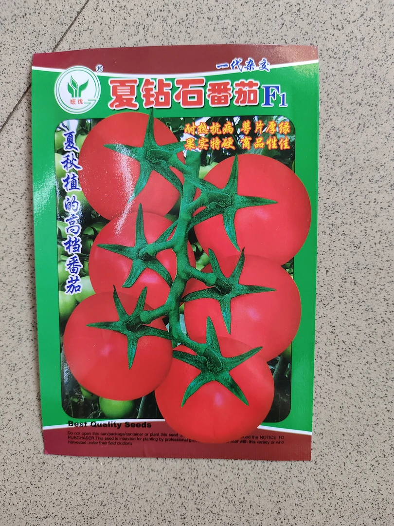5克旺优夏钻石番茄种子夏秋植的高挡番茄耐热番茄种子