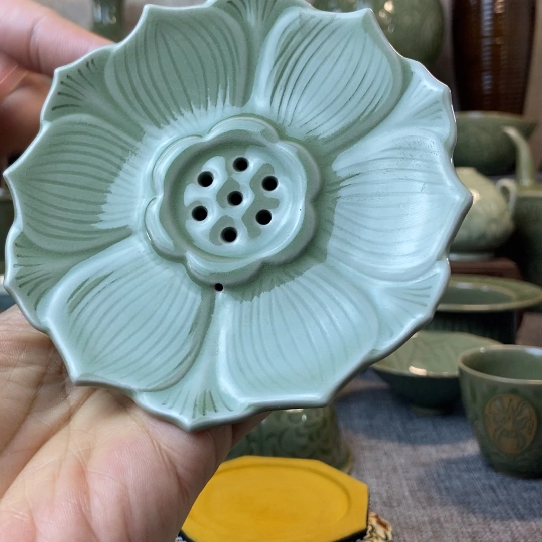 耀州窑福利款高足杯垫