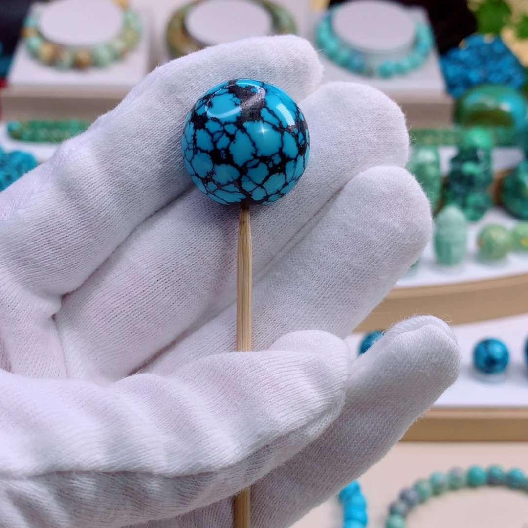 未镶嵌绿松石珠宝奇石