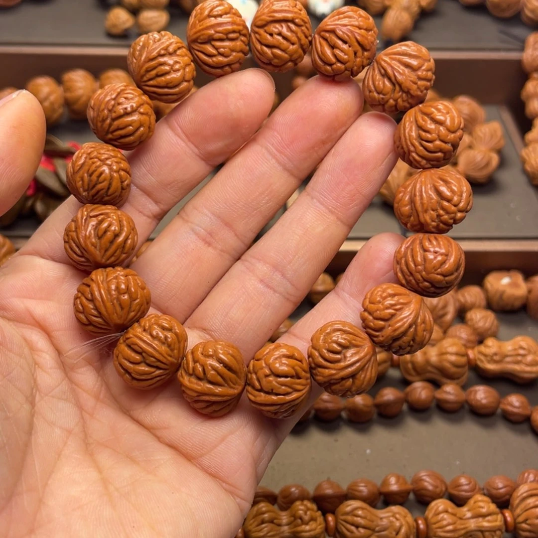 桃核手串龙纹桃核1