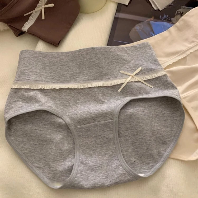A类婴儿棉7A抑菌加长棉裆日系简约女士内裤高腰