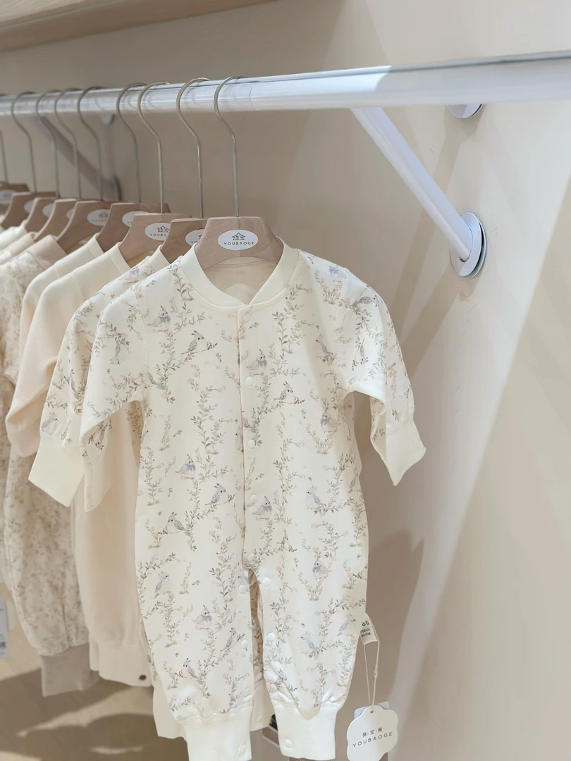 婴幼儿服饰丛林话语纯棉四季连身衣婴儿爬服9153027