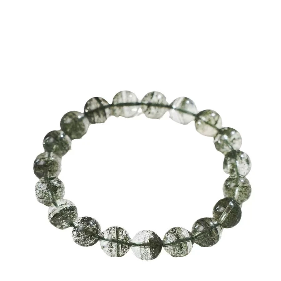 A036甄品8mm绿幽手串