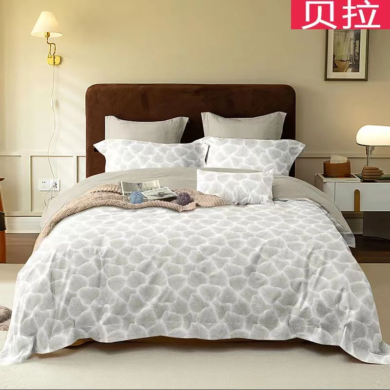 新款四件套加厚床单被套斜纹简约床上用品