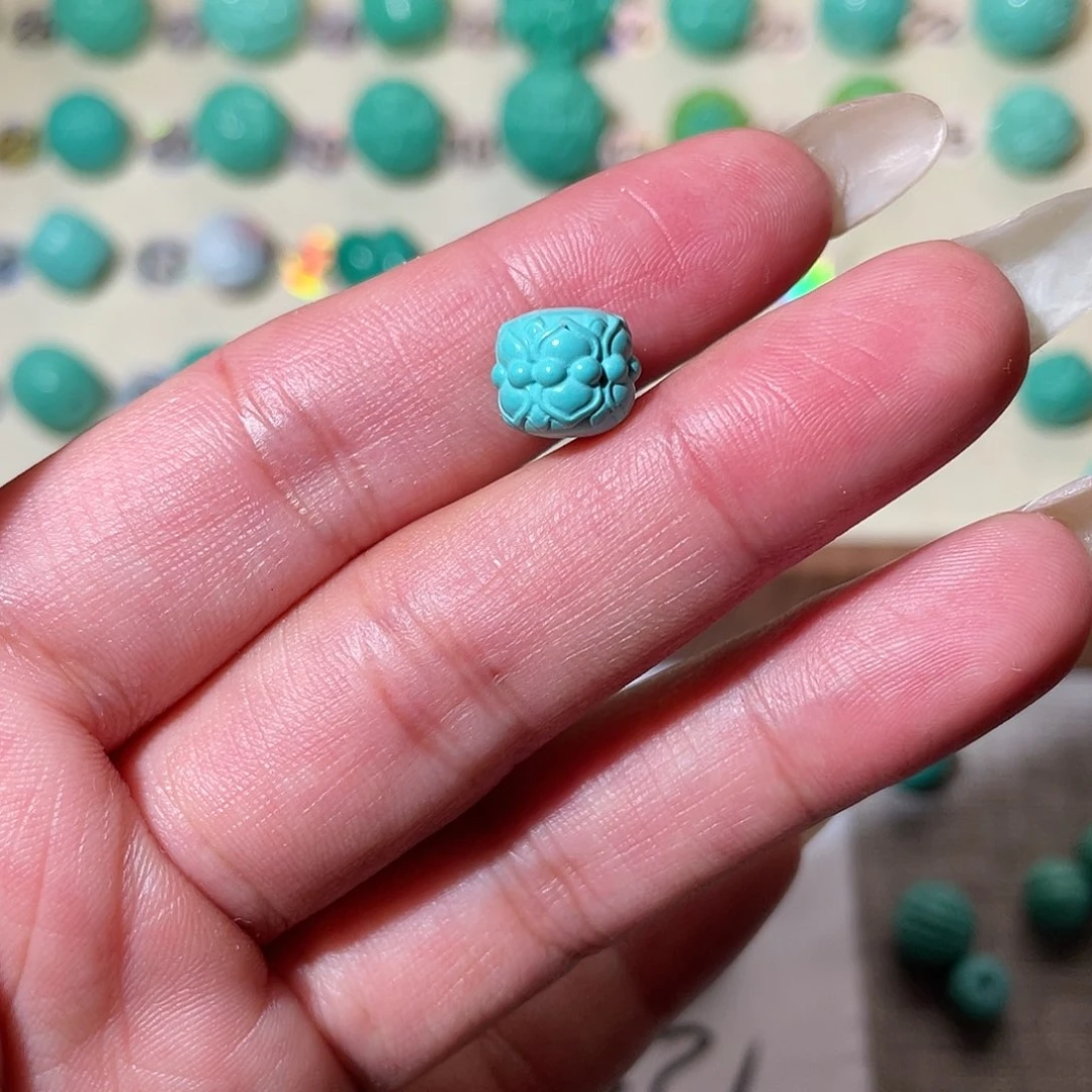 手工雕刻配饰配珠卡9+微瑕