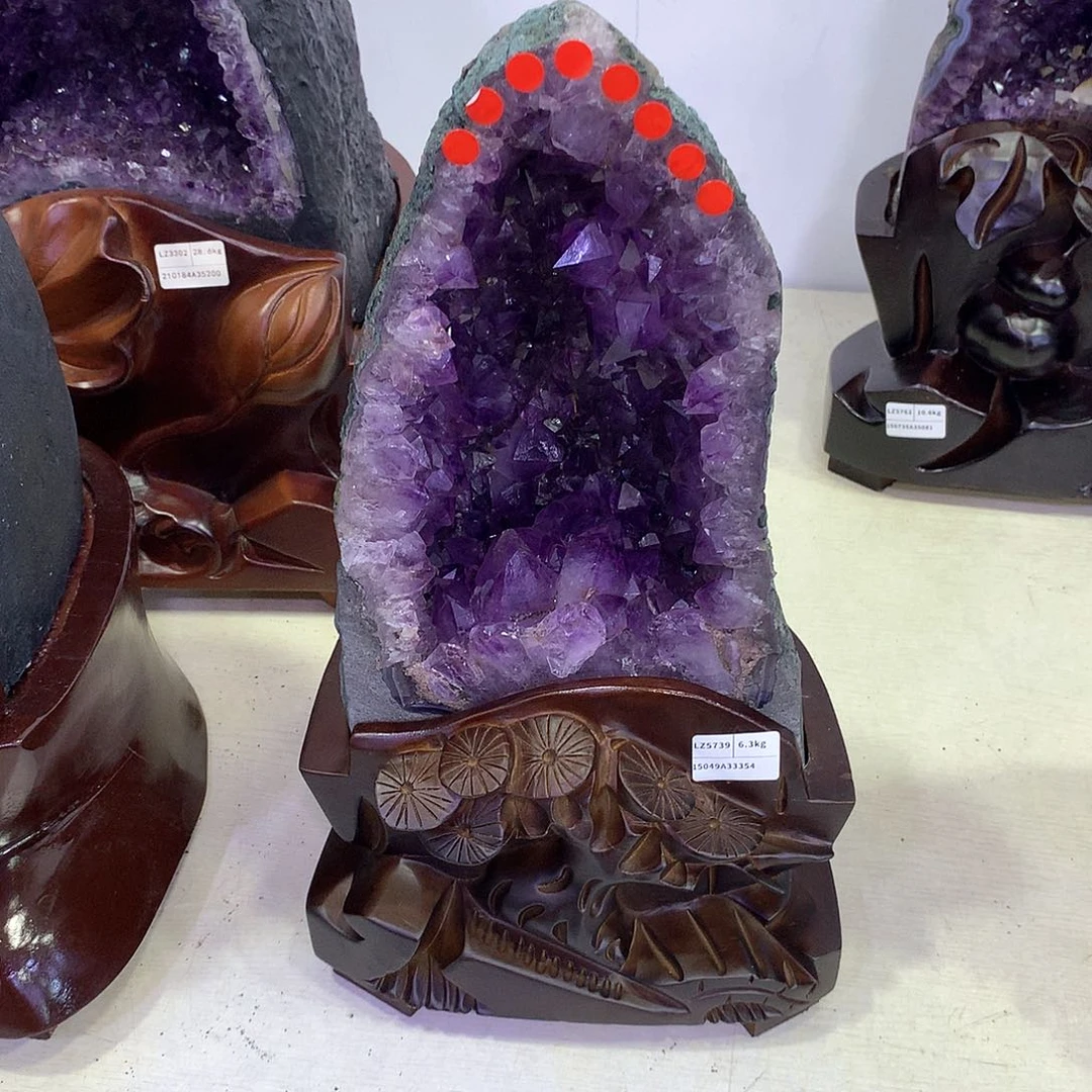 紫晶大型摆件（非配饰）未镶嵌