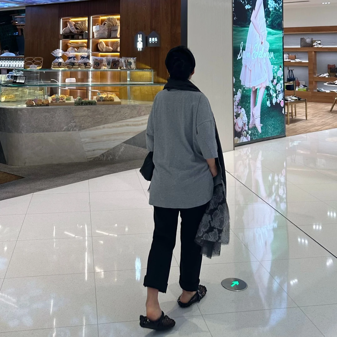 Fen姐|【子夜星河】row老钱风高级廓形蝙蝠袖侧开衩宽松上衣257833
