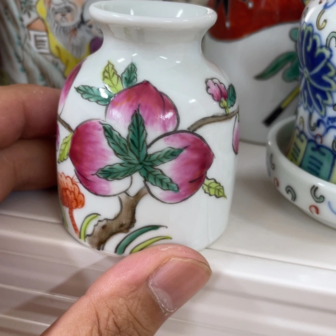 手绘陶瓷作品欣赏