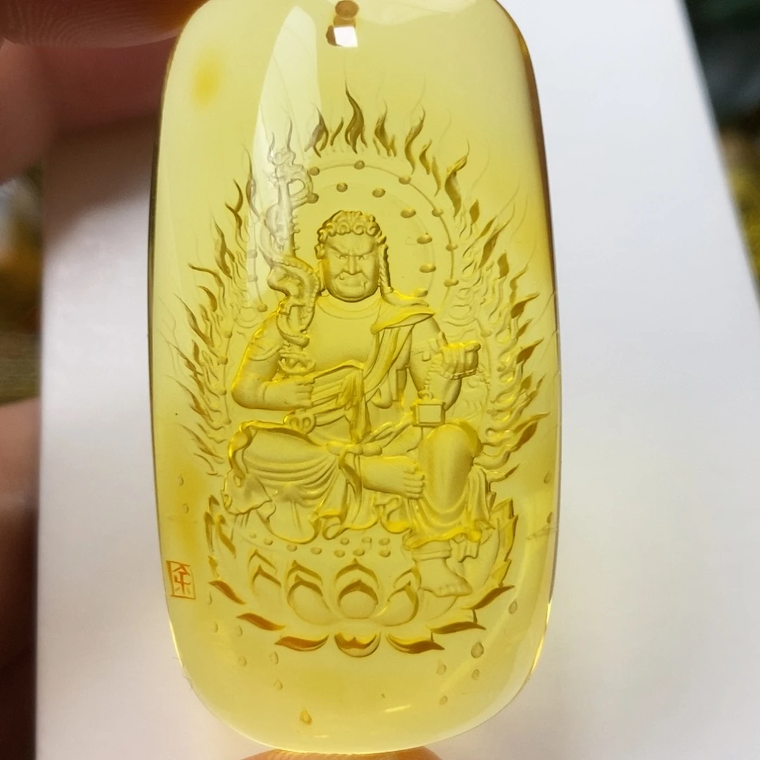 金珀未镶嵌吊坠(不含链)