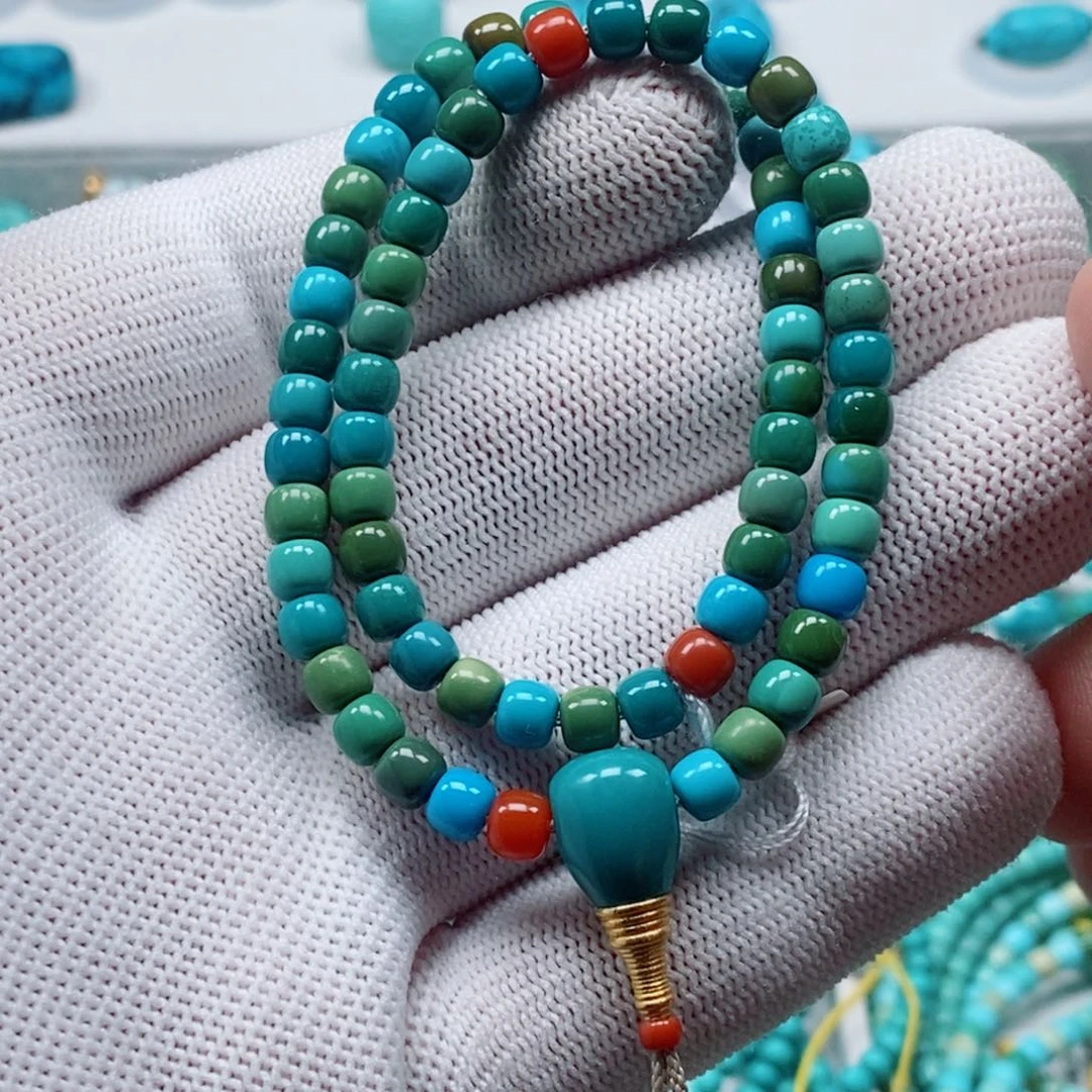 未镶嵌绿松石手链