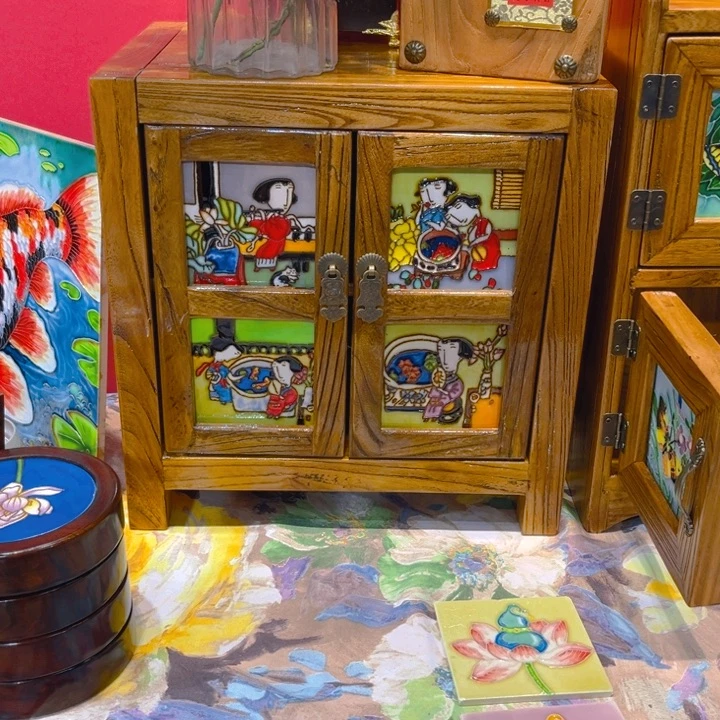 塑料瓷板画艺术作品