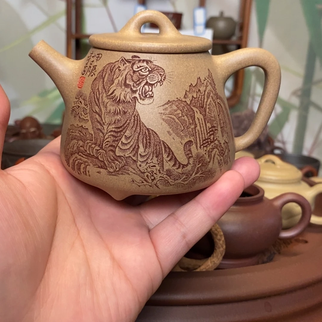 茶壶紫砂杨喜雨上山虎高石瓢