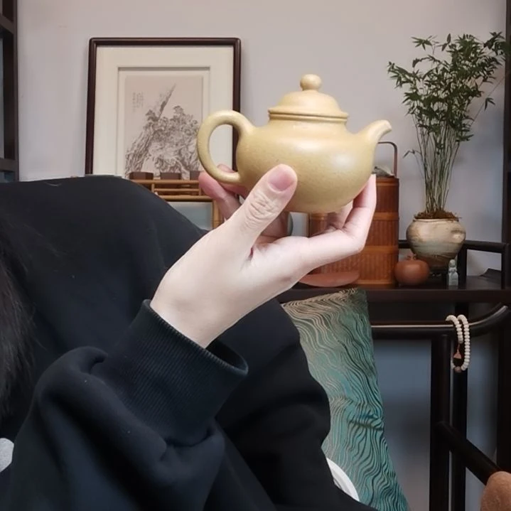 西***甜紫砂茶壶莲子壶全手工