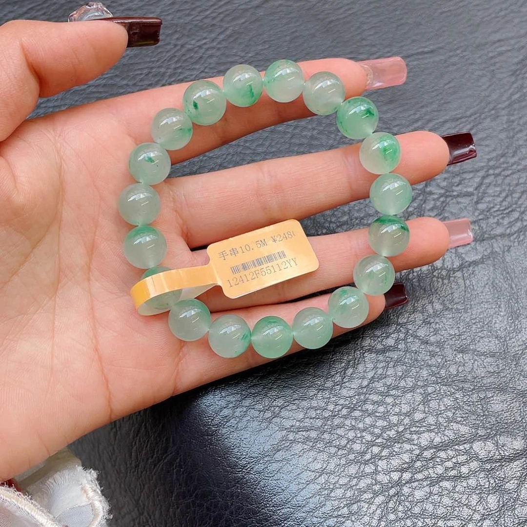 石英质玉手串未镶嵌10.3