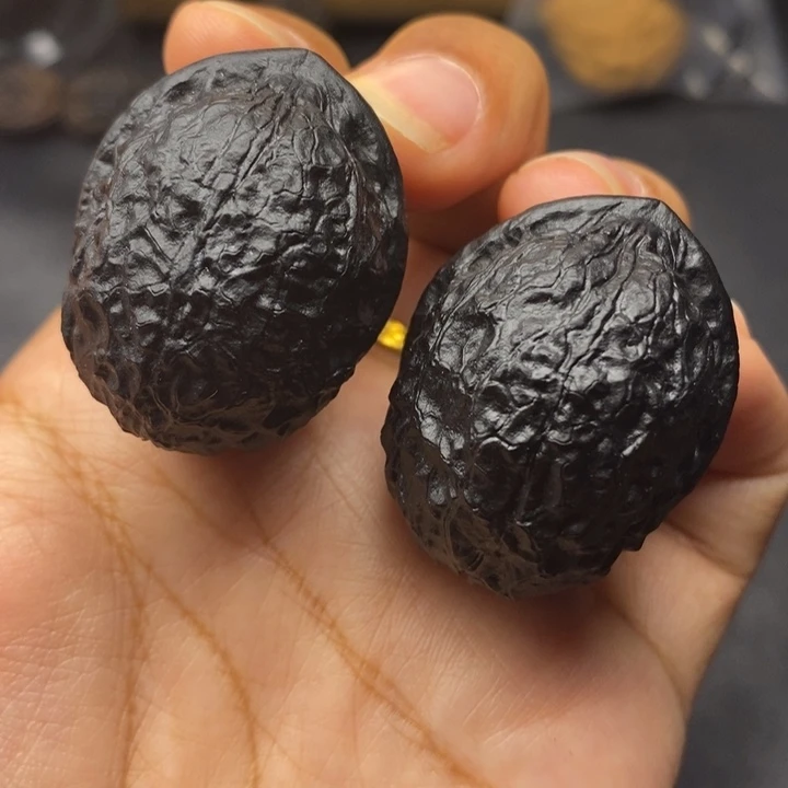 把件文玩核桃37尺蟒纹龙蛋