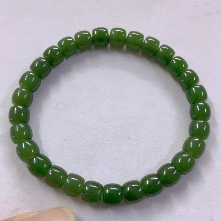 【闪购商品】和田玉（碧玉）手串未镶嵌11