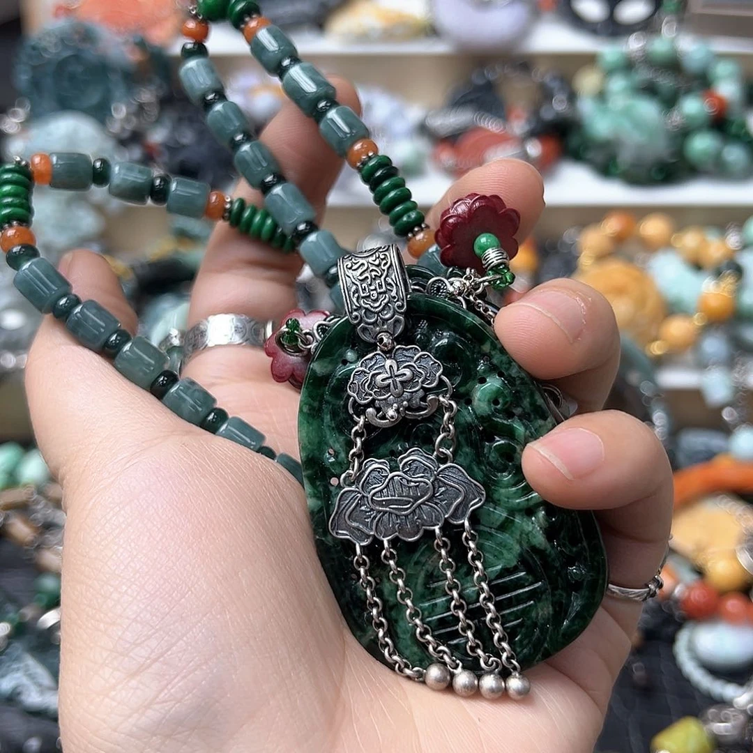 翡翠戒指未镶嵌晨****๑炸