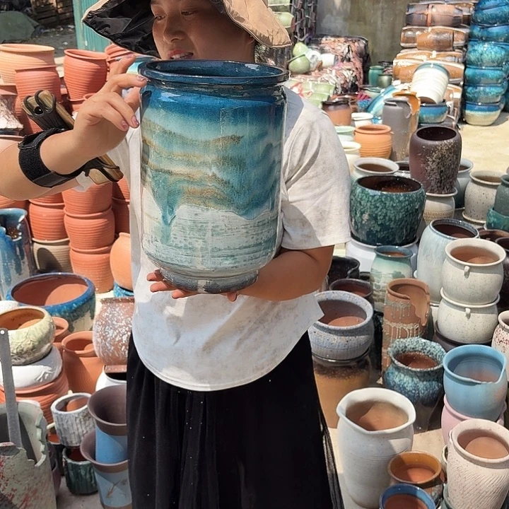 口20高30一个盆子。