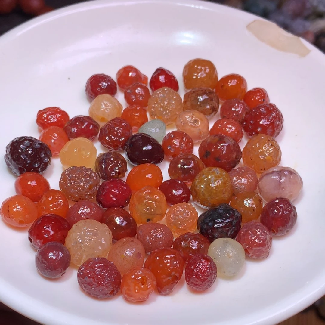 未镶嵌玛瑙/玉髓珠宝半成品