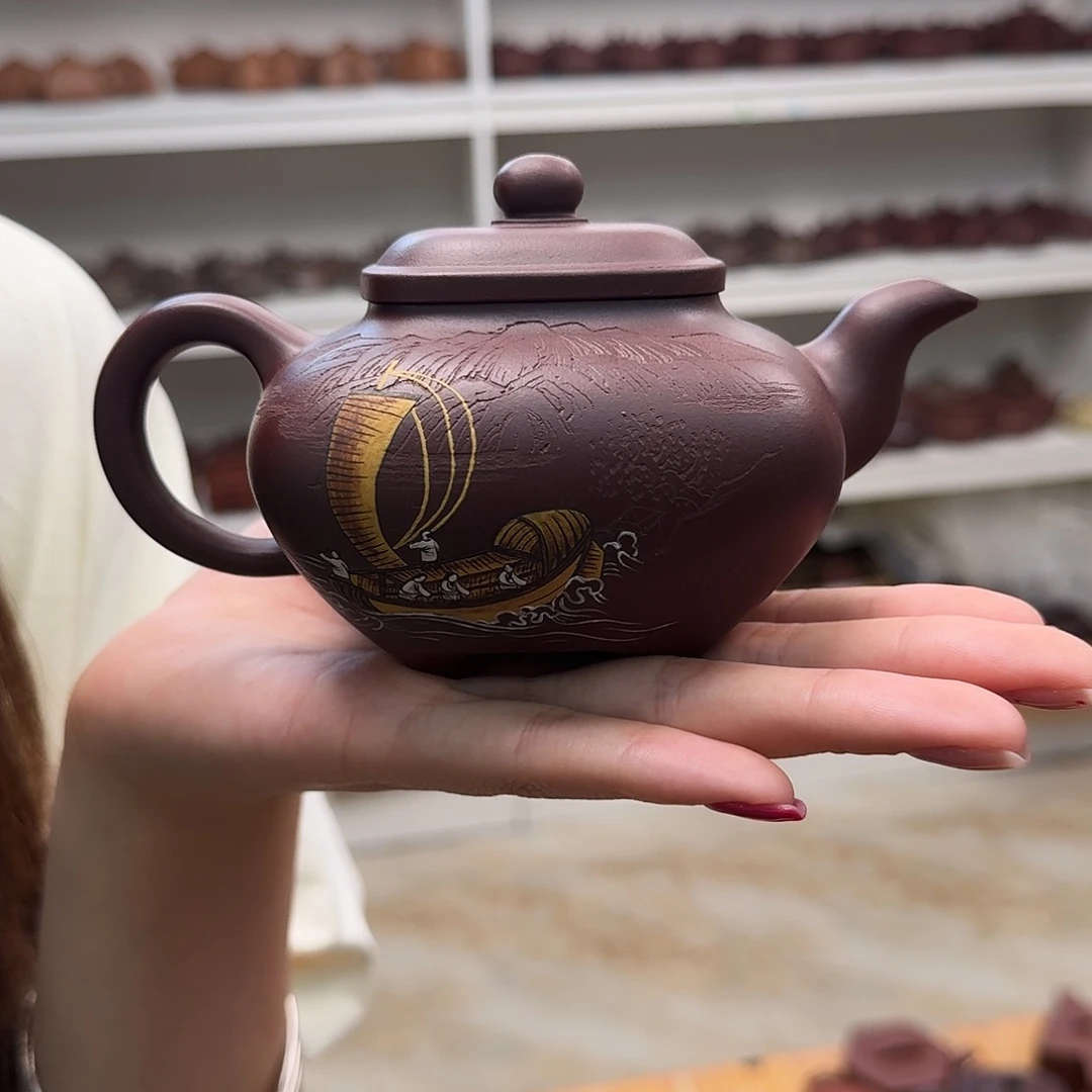 茶壶紫砂紫砂壶传炉300cc