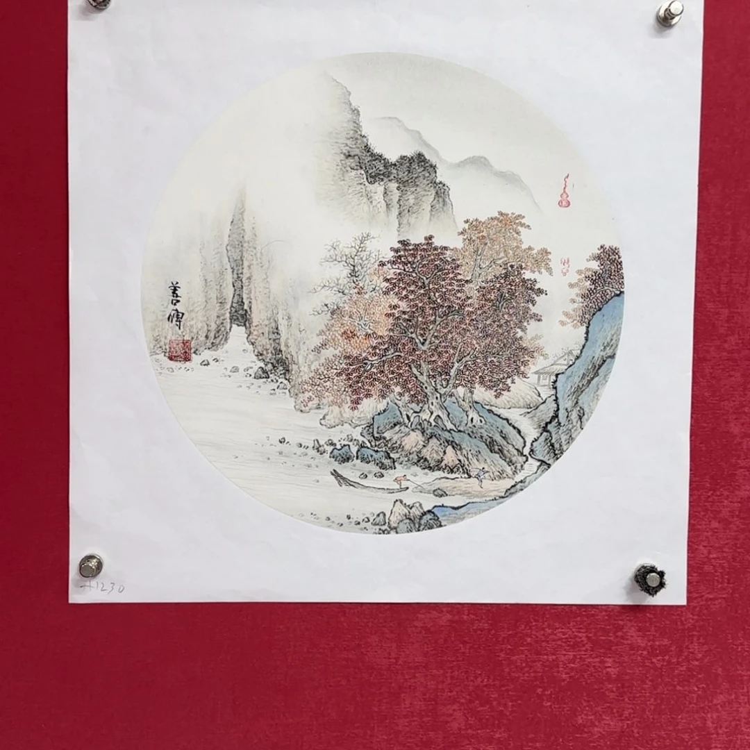 国画善传老师国画精品