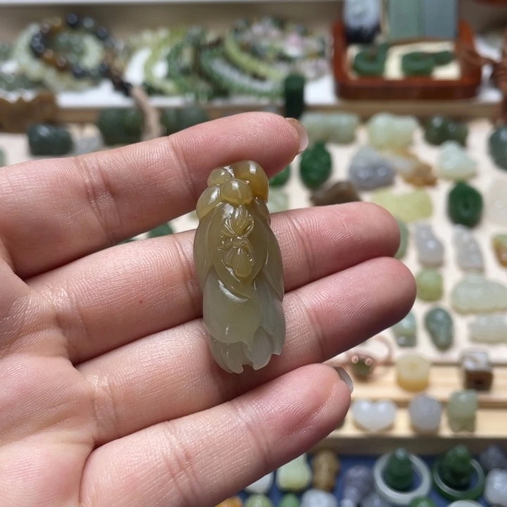 吊坠(不含链)未镶嵌和田玉