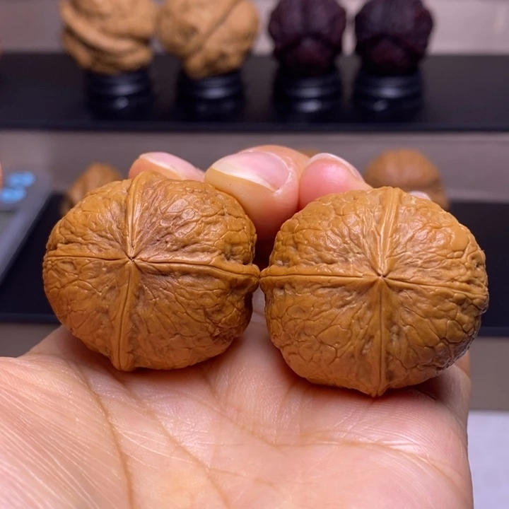 把件文玩核桃骰子四楞32