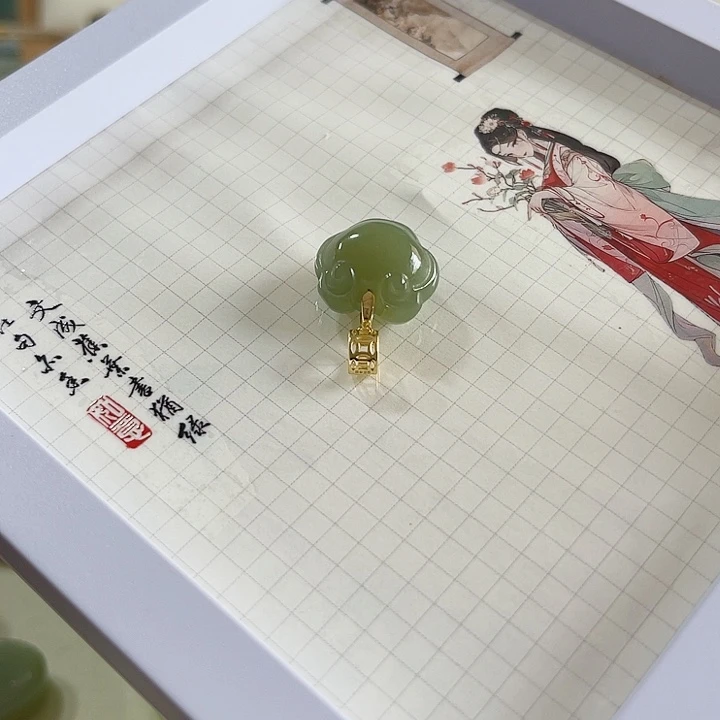 颈饰未镶嵌和田玉