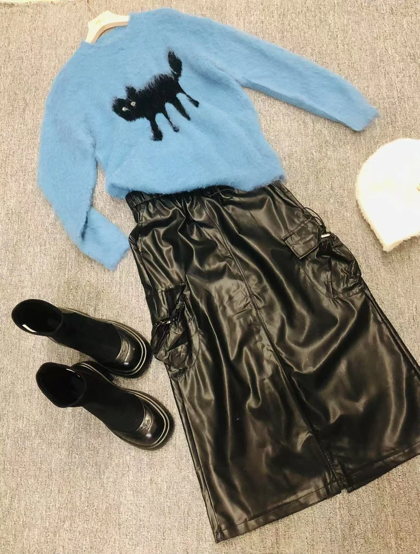 实实 体体网红设计款毛衣 打底衫