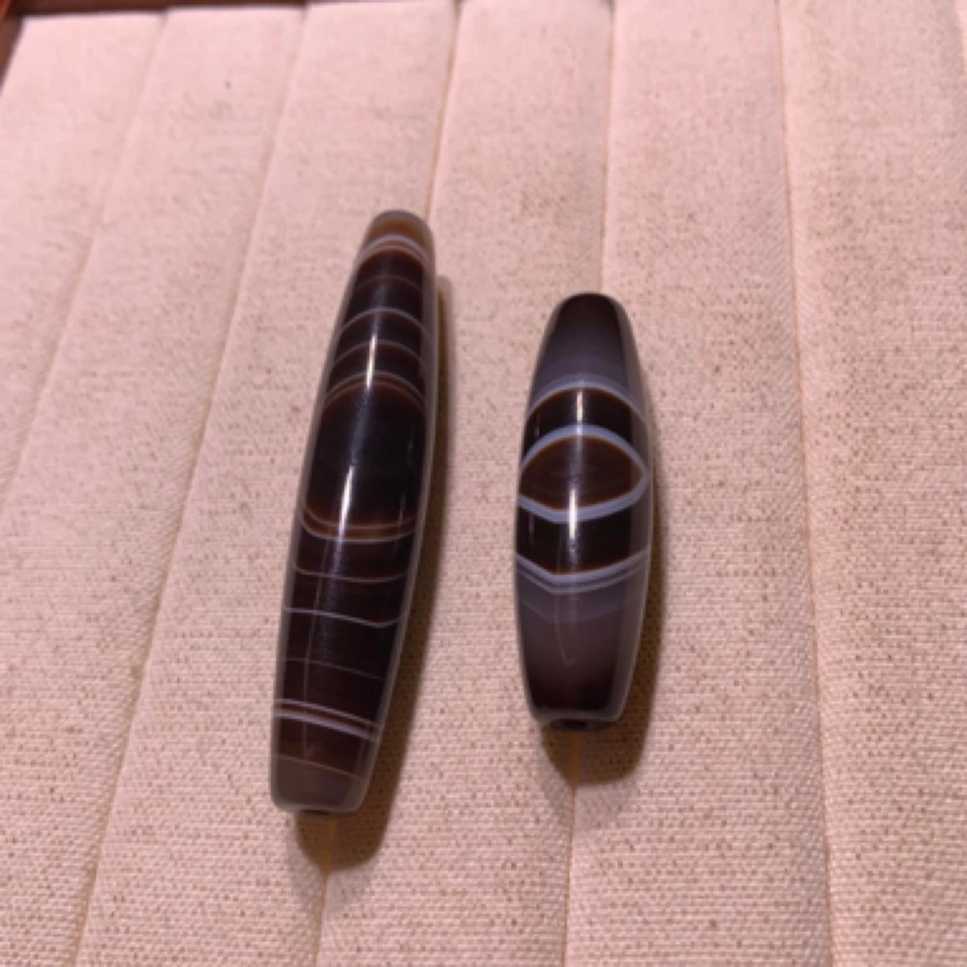 缠丝玛瑙上下咖透带眼缠丝勒子