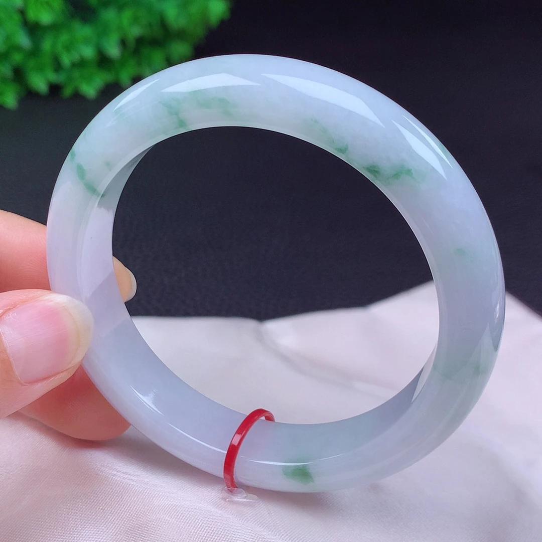 翡翠未镶嵌手镯58圈431312