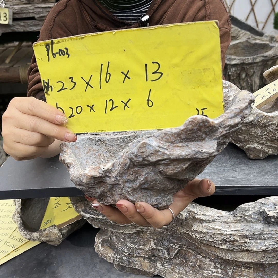 盆景异性花盆鱼缸p6-003