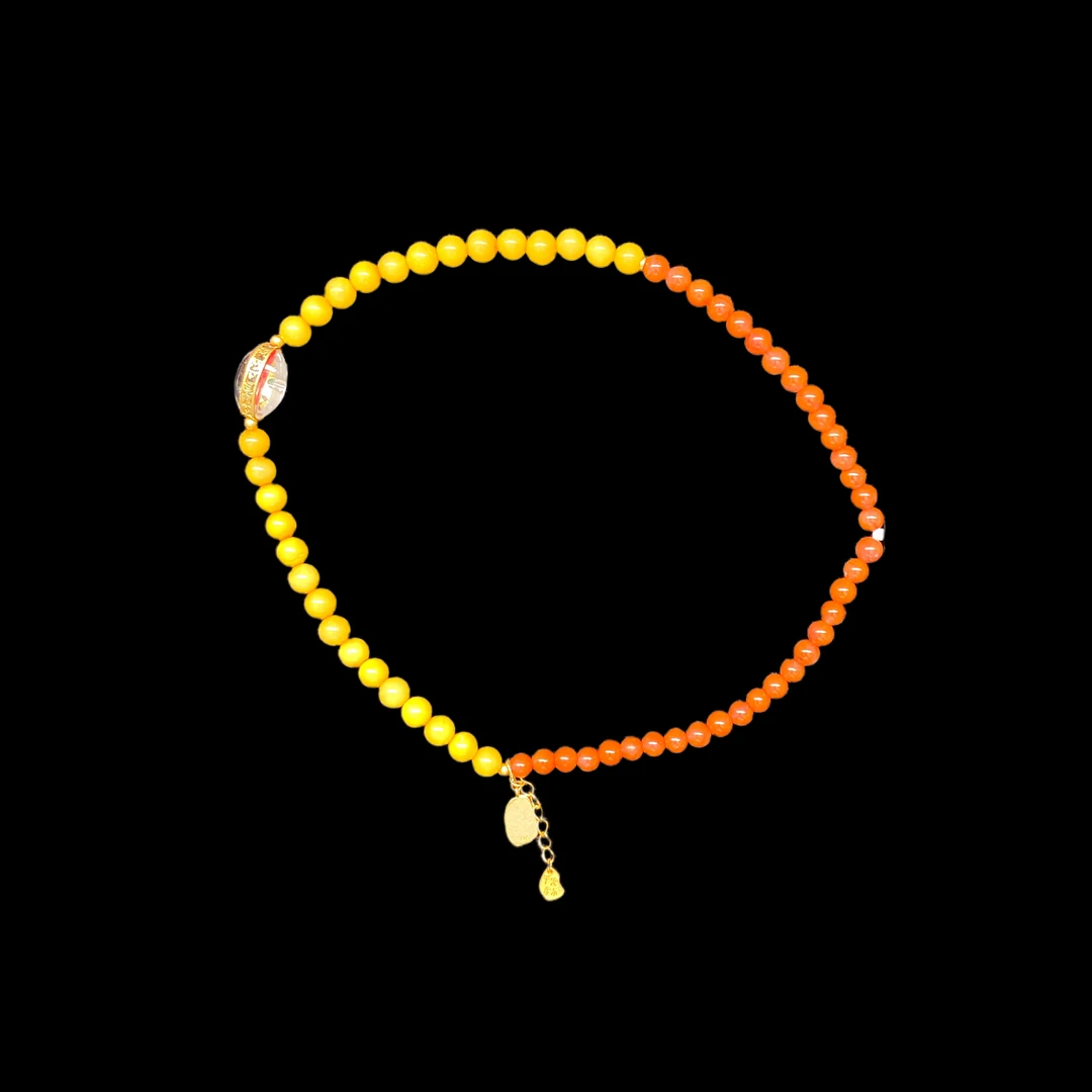 4814-蜜蜡手串多样性发一