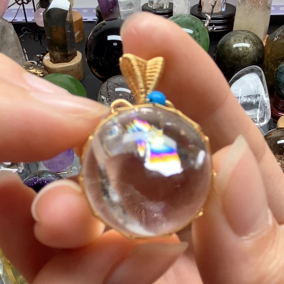 未镶嵌水晶珠宝半成品