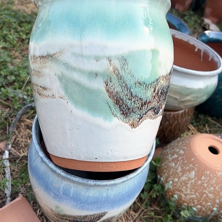 红陶口17高20瑕疵。。。。。。