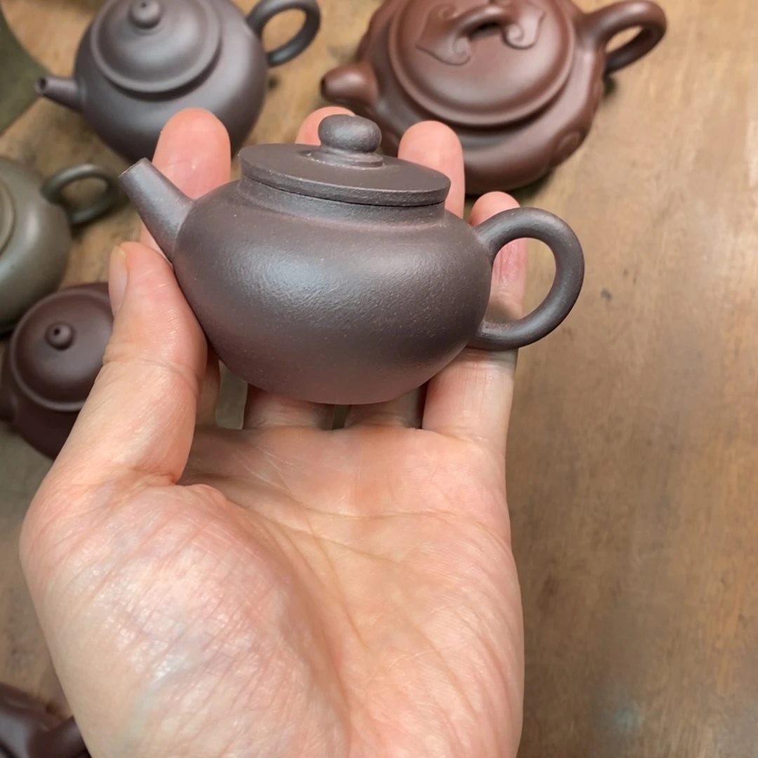 紫砂茶壶60cc全手工摹古